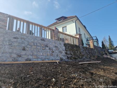 Sanacija zidu Pot na poljane 2 (5)